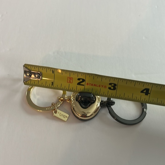 NWOT COACH Black and Gold Dual Keychain Fob
Purse Charm - Picture 6 of 6